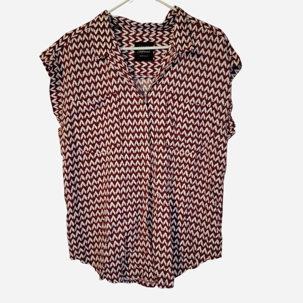 Unbranded Women's White and Red Shirt